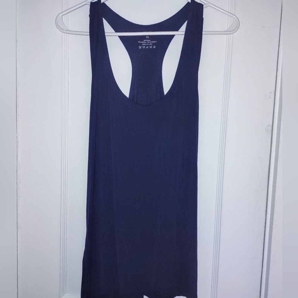 FREE XL Navy Blue Tank Top With Purchase